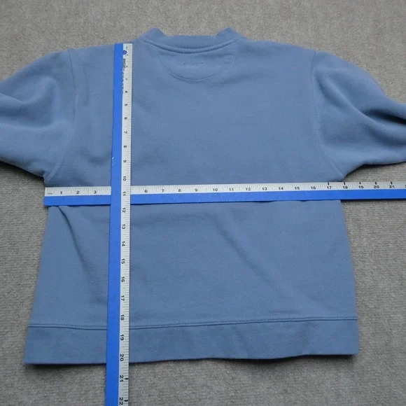 VINTAGE JanSport Sweater Womens Small Pastel Colored Embroidered Leaves Cabela's - Picture 6 of 8